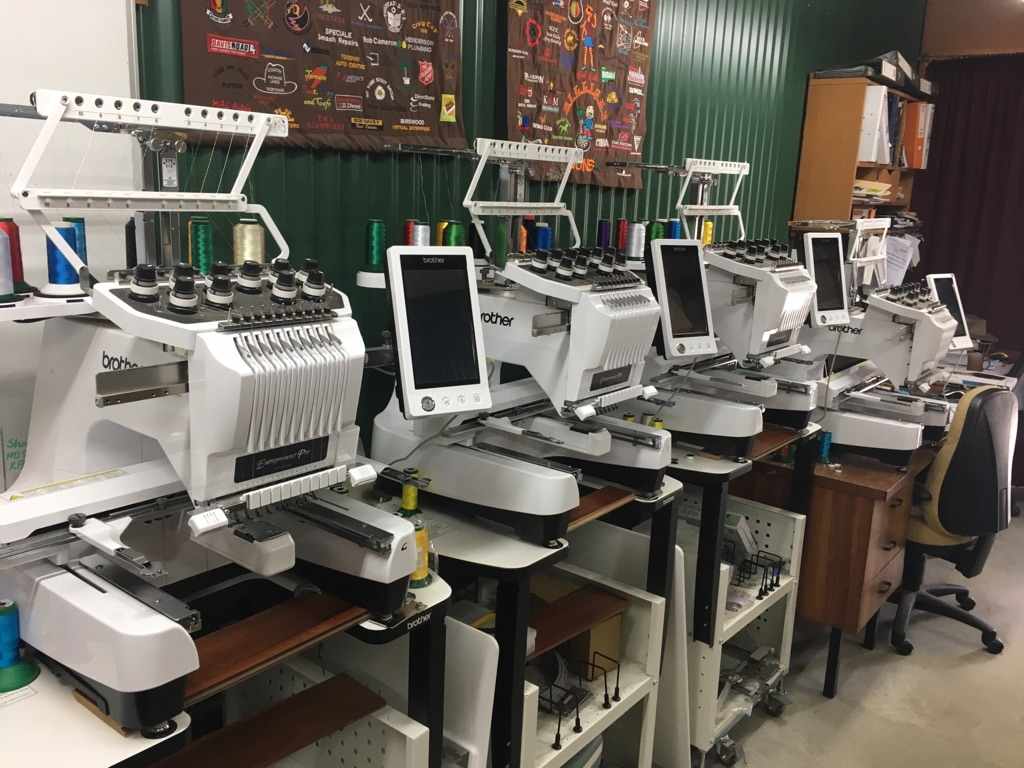 machines in the workshop